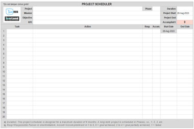project-scheduler-template